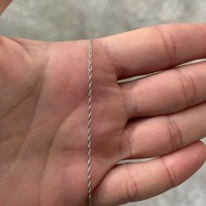 James Avery Sterling Silver Fine Chain Necklace 20"